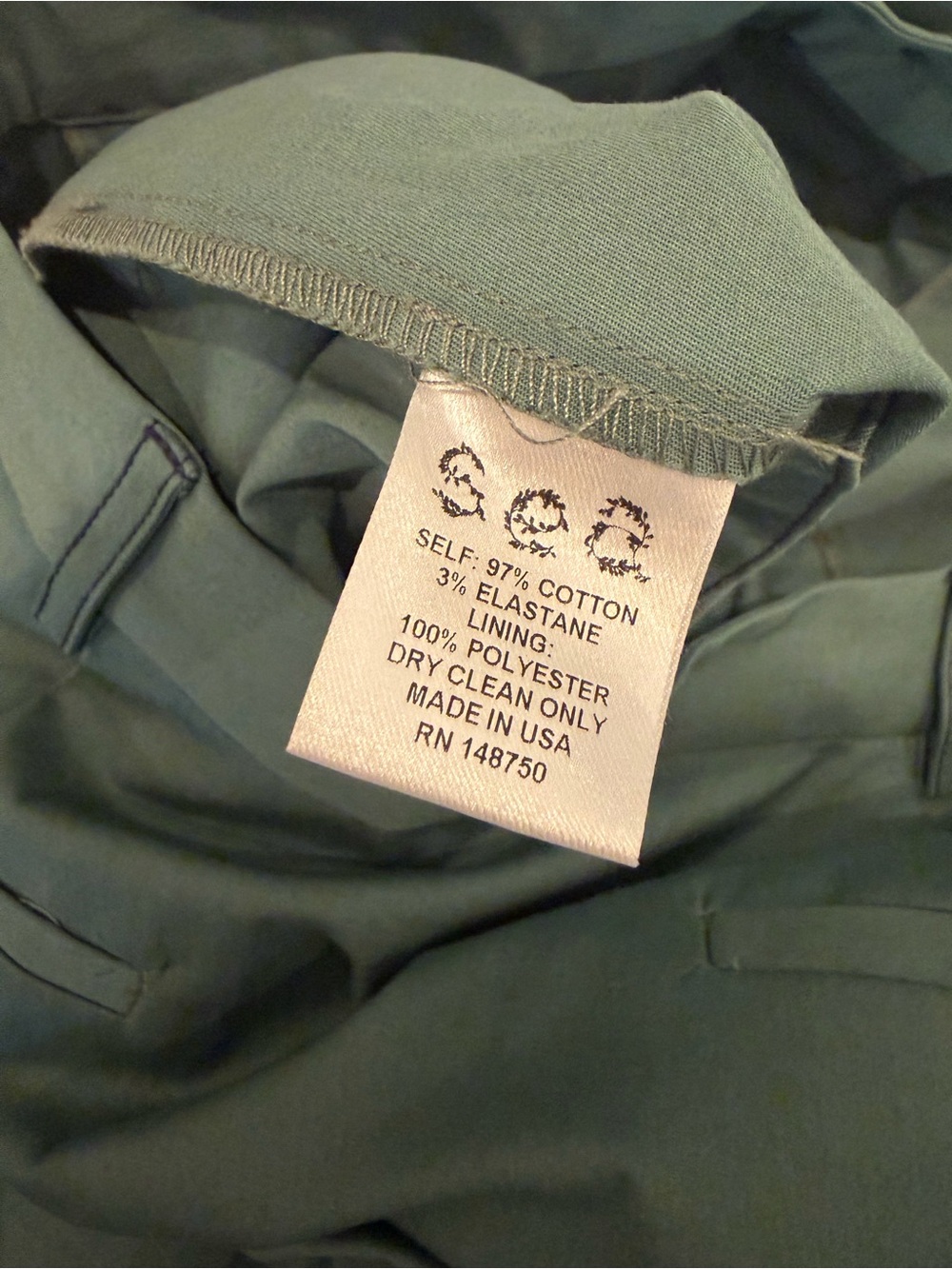 Sea New York Green Curved Hem Midi Skirt size 6 - Picture 7 of 7